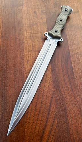 Busse combat fixed blade spear - blade,