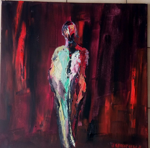 Silhouette abstrait art - silhouette,
