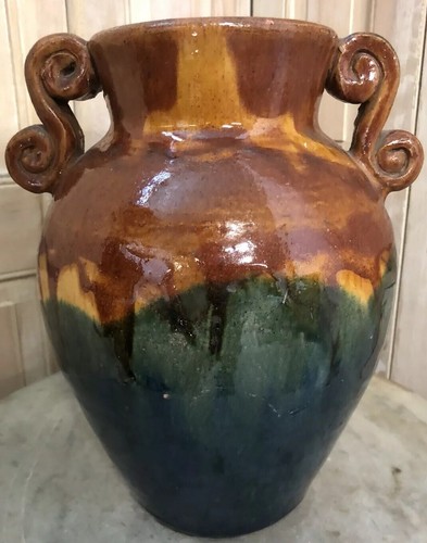 Terre cuite vase - cuite, art