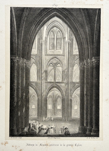 Abbaye fecamp normandie - abbaye,
