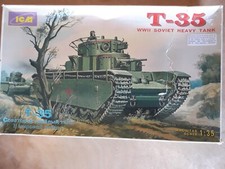 char T35 URSS  1/35e; maquette