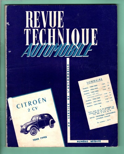 Revue technique - revue,