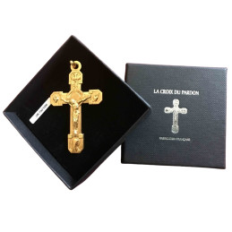 Croix pardon argent - argent,, plaque