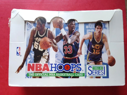 Basketball 1992 nba hoops - basketball, 1992-93