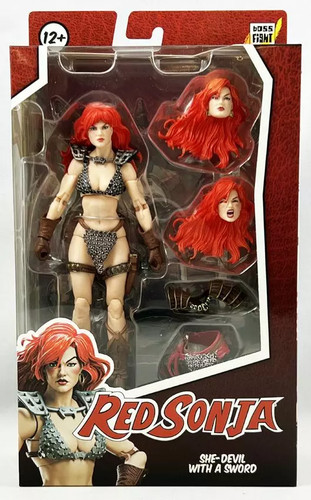 Red sonja boss - red, fight