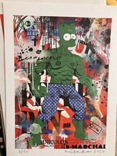 Street art hulk bart - bart, simpson