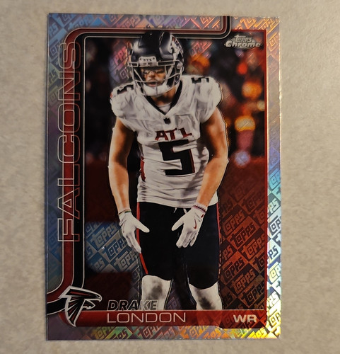 Topps 2025 chrome - chrome, drake