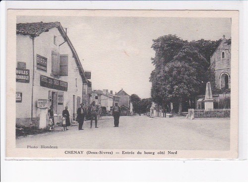 Chenay entrée bourg - chenay:,