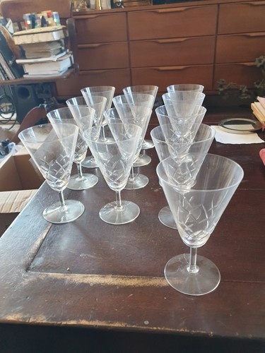 Verres vin cristal - 13,