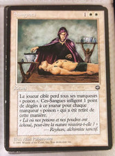 Magic The Gathering - Sangsues - Terres natales Rare - Ex - FR