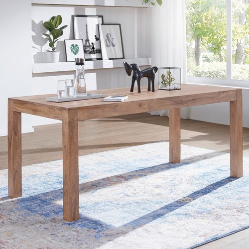 Finebuy table solide 120 - table, cm