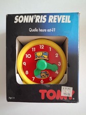 RARE - Sonn'ris reveil de Tomy - Jouet vintage dans sa boîte d'origine