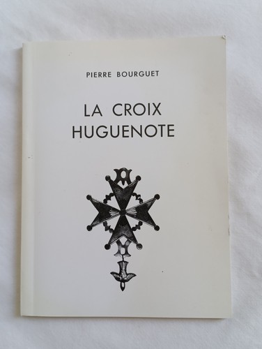 Croix huguenote pierre - huguenote.,