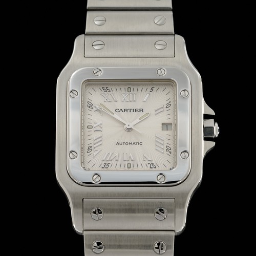 Serviced cartier santos galbee - serviced,