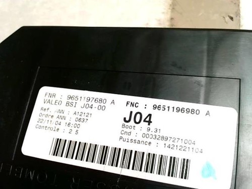 Porte fusible peugeot 307 - porte,