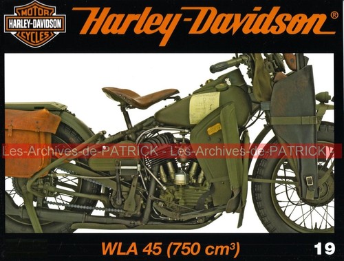 Harley davidson wla 750 - davidson, us