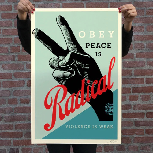 Radical peace signé - radical,