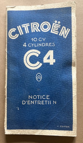 Notice entretien citroen - notice,