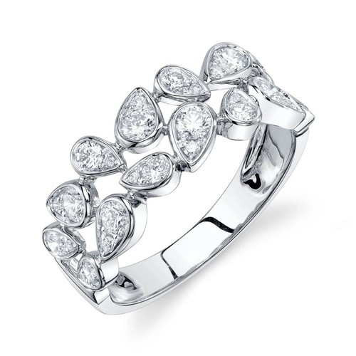 Bague diamant forme de - en,