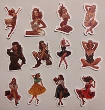 lot de 12 autocollants