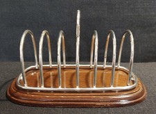 Porte toasts métal et bois