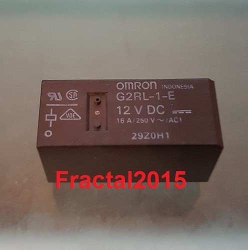 1pcs g2rl 12vdc 16a 250vac - 1pcs,