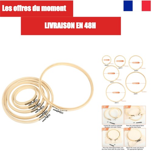 Lot tambours broder en - tambours, à