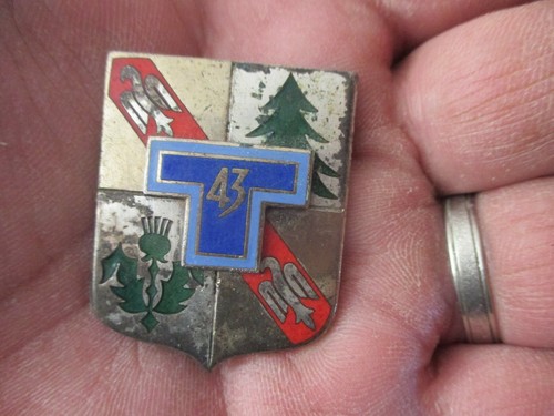 Insigne militaire 43 - insigne,