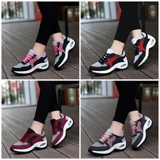 sneakers femme chaussure basket compensée été lacet rose rouge noir bulle style
