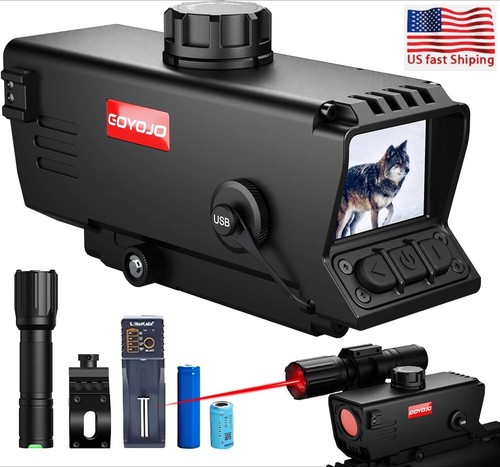 Night vision rifle scope - night,