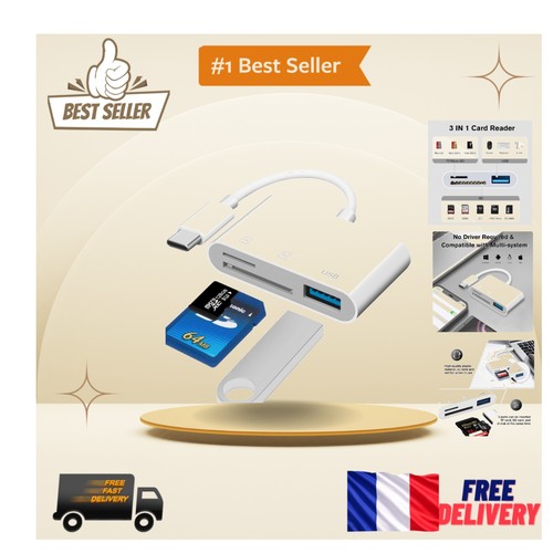 Lecteur carte usb en - lecteur, 3