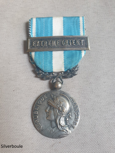 Medaille coloniale agrafe - medaille,