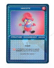 Carte panini - Défi Foot 2000/01 - Mascotte