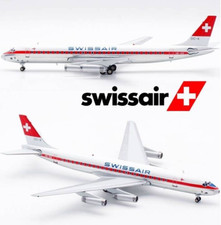 B Models-InFlight 1/200 B862IDGP, McDonnell Douglas DC8-62 Swissair Polished