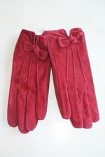 Paire de gants tactile rouge
