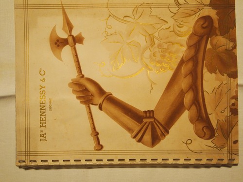 Plaquette cognac hennessy - plaquette,