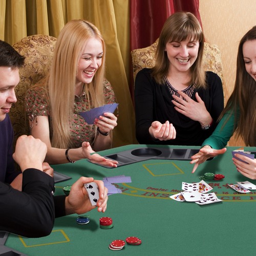 Octagon foldable poker - octagon,