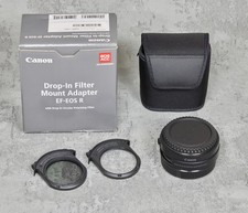 CANON Mount Adaptateur EF-EOS R - Drop In Filter + Polarisant + UV