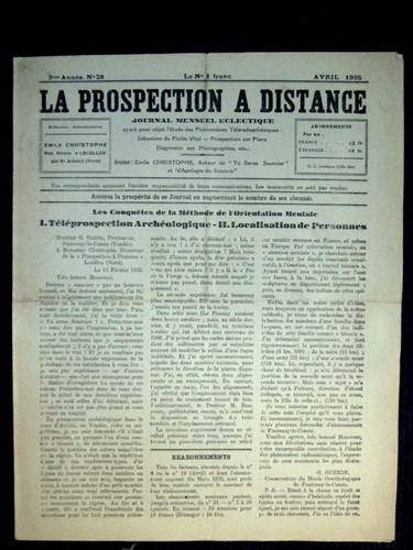 Prospection distance 28 - prospection, #28