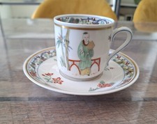 Rare : tasse à café Théodore Haviland décor Chine