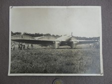 photo  ancienne avion L’Arc-en-ciel de René Couzinet fait son 1er vol  dedicasé