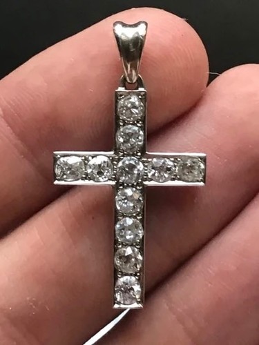 Grande croix pendentif or - grande, en