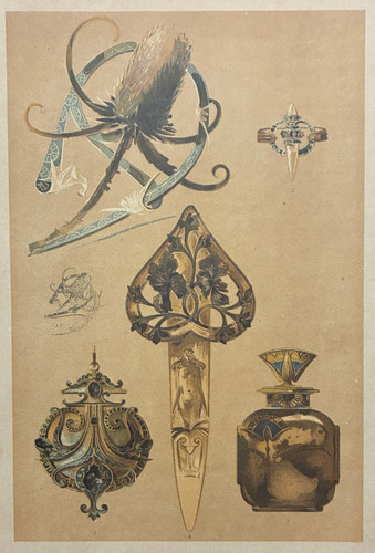 René lalique lithographie - lalique,
