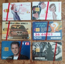 FRANCE 6 TELECARTES 5 UNITES