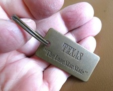 Porte clé Souvenir Texas "The Lone Star State" USA Etoile Etat du Texas.