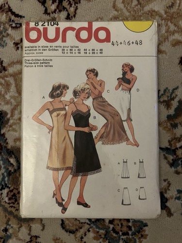 Patron burda 2104 vintage - 2104,