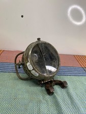Ancien phare vieille voiture PG réflexe vitre cassé 18 cm diamètre B70