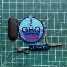 Canif Victorinox "Heuliez GHQ air Systems “ 3 fonctions Et Patch Tissu