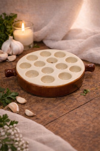 Poêlon escargots 12 - à,