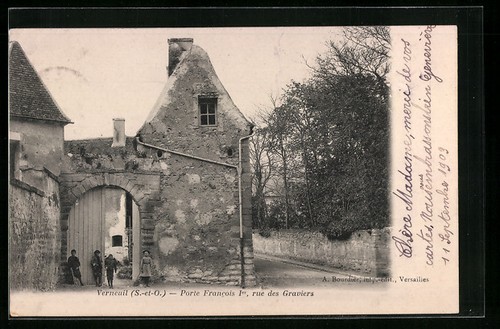Cpa verneuil porte francois - cpa, verneuil,